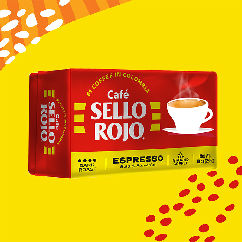Cafe Sello Rojo Espresso brick coffee
